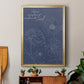 Serve the Lord Floral Sketch - Modern Framed Canvas Print