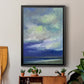 Island Dusk - Modern Framed Canvas Print