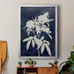Indigo Botanical I Revisited - Modern Framed Canvas Print