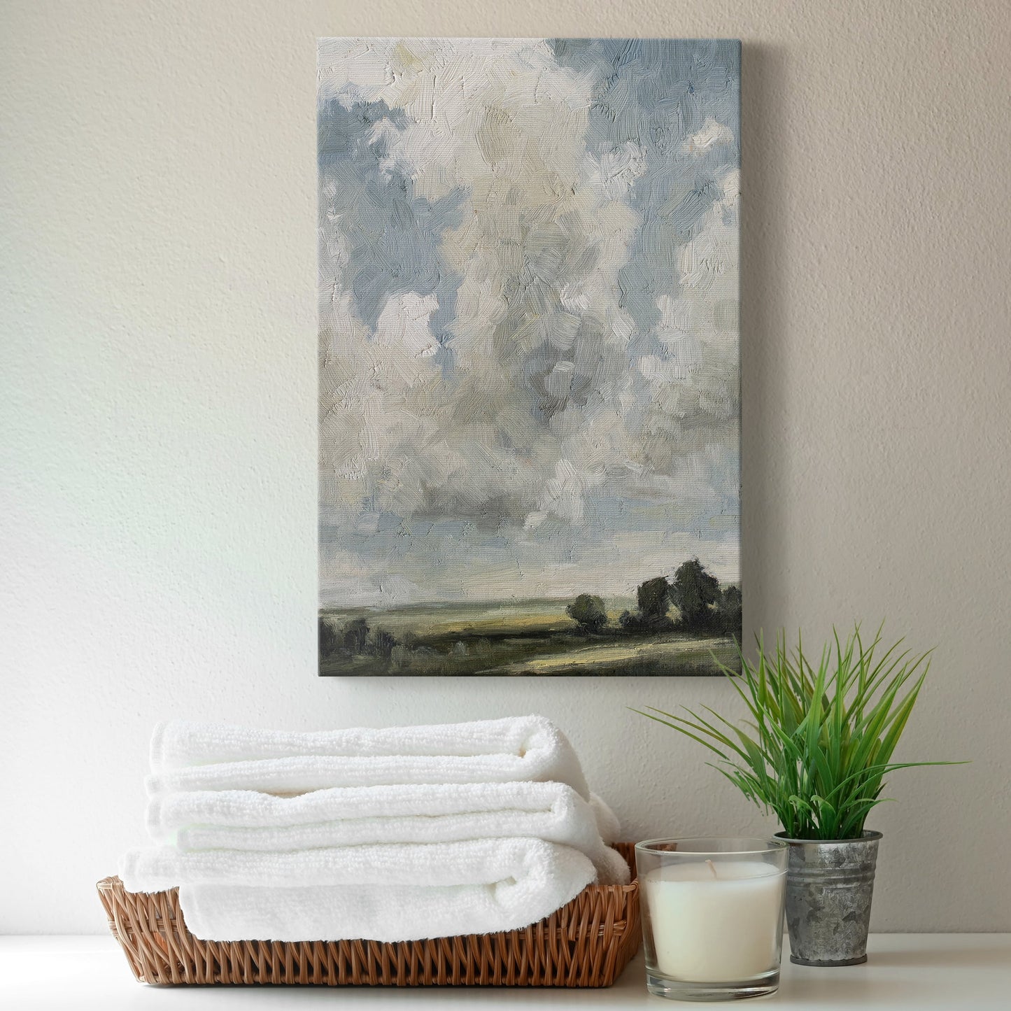 Gathering Clouds Premium Gallery Wrapped Canvas - Ready to Hang