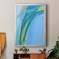 Circulating Flow III - Modern Framed Canvas Print