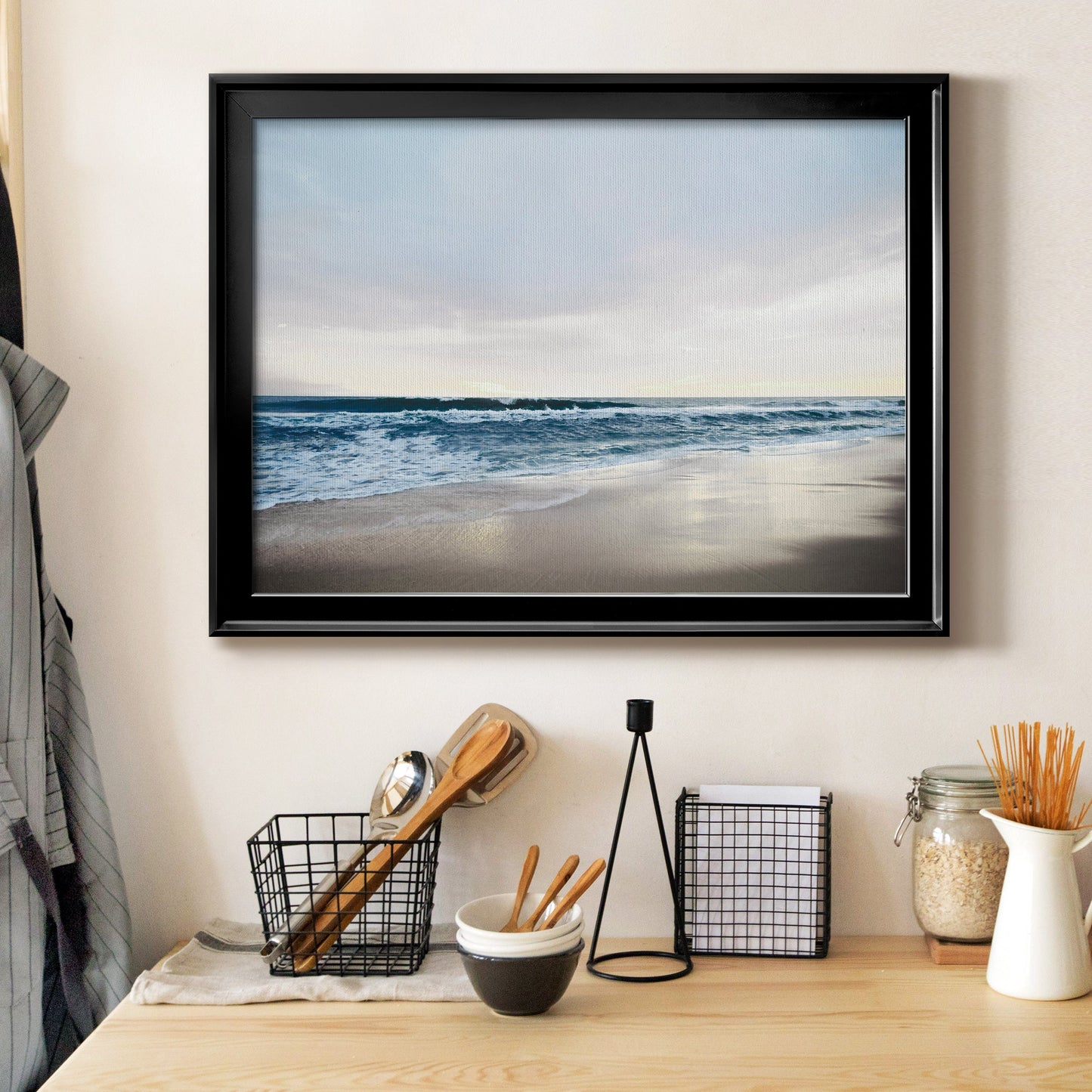 Shimmering Dawn Premium Classic Framed Canvas - Ready to Hang