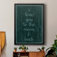Spice Family Rules IV - Modern Framed Canvas Print