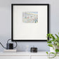 Subtle Beach- Premium Framed Print Double Matboard