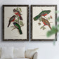 Elegant Trogons V - Premium Framed Canvas 2 Piece Set - Ready to Hang