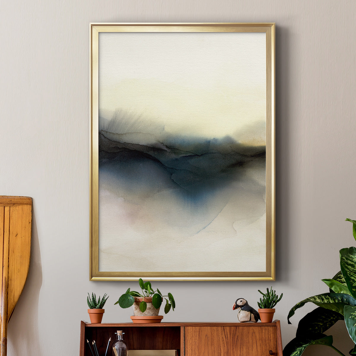 Continuum I  - Modern Framed Canvas Print