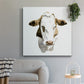 Watercolor Bovine I-Premium Gallery Wrapped Canvas - Ready to Hang