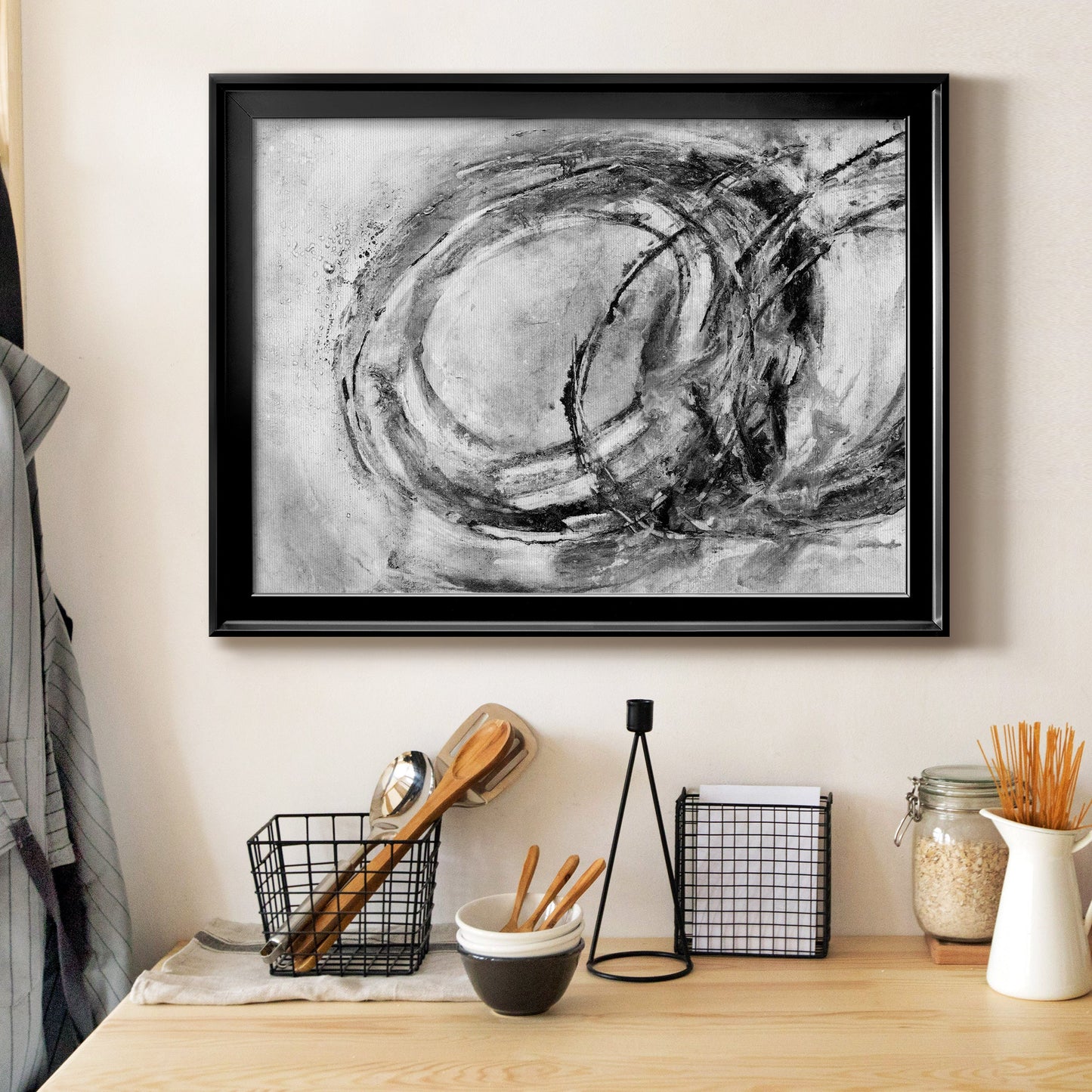 Infinity Rings I Premium Classic Framed Canvas - Ready to Hang