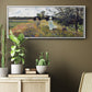 The Promenade Near Argenteuil, 1875 - Floater Framed Canvas Print