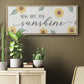 You Are My Sunshine - Floater Framed Canvas Print