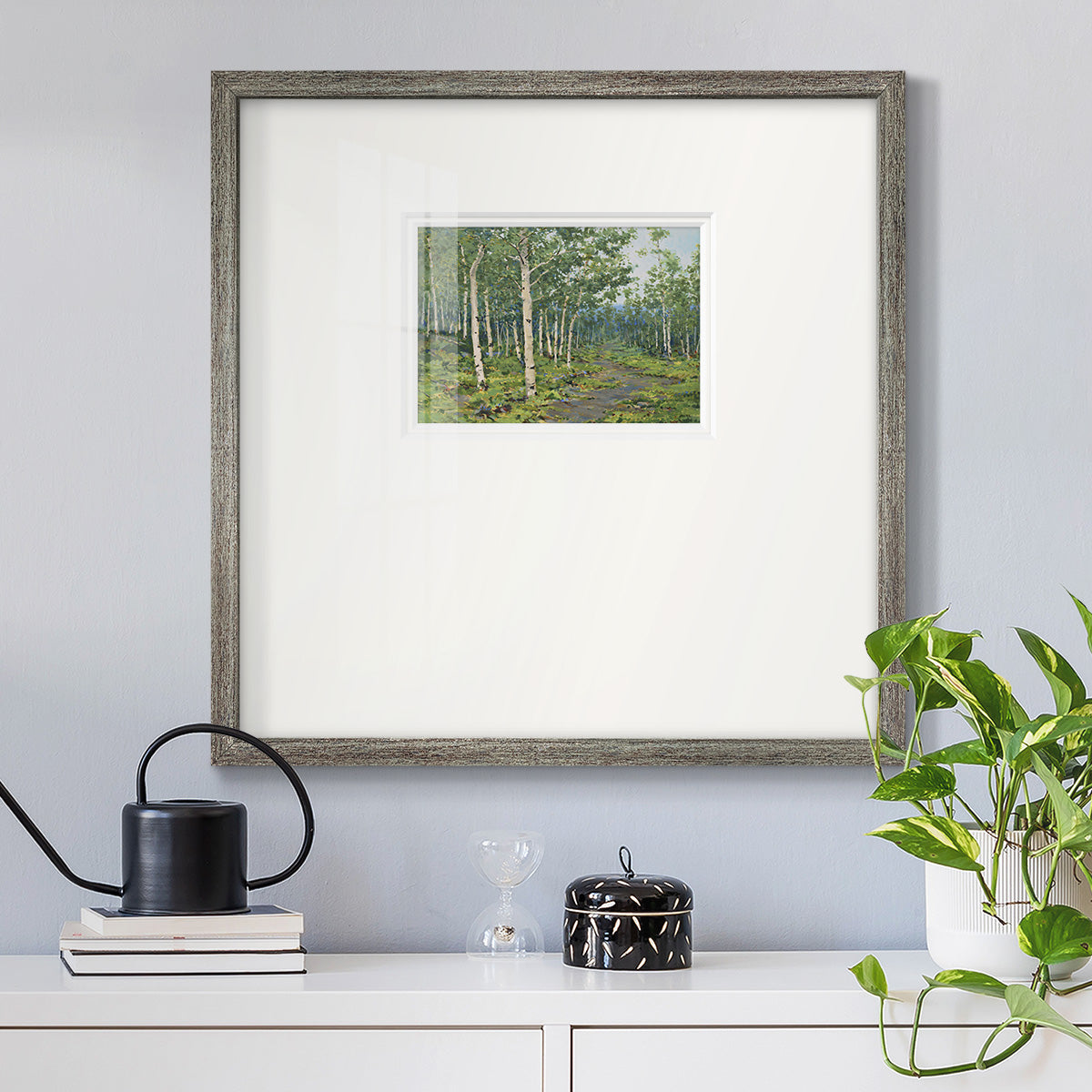 In the Forest Premium Framed Print Double Matboard