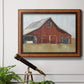 Rustic Red Barn I Premium Framed Canvas- Ready to Hang