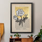 Floral Diary II - Modern Framed Canvas Print