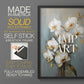 Floral Study Series LXV - Restickable Framed Art Set
