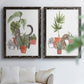 Purrfect Plants I - Premium Framed Canvas 2 Piece Set - Ready to Hang