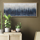 Misty Indigo Forest - Floater Framed Canvas Print