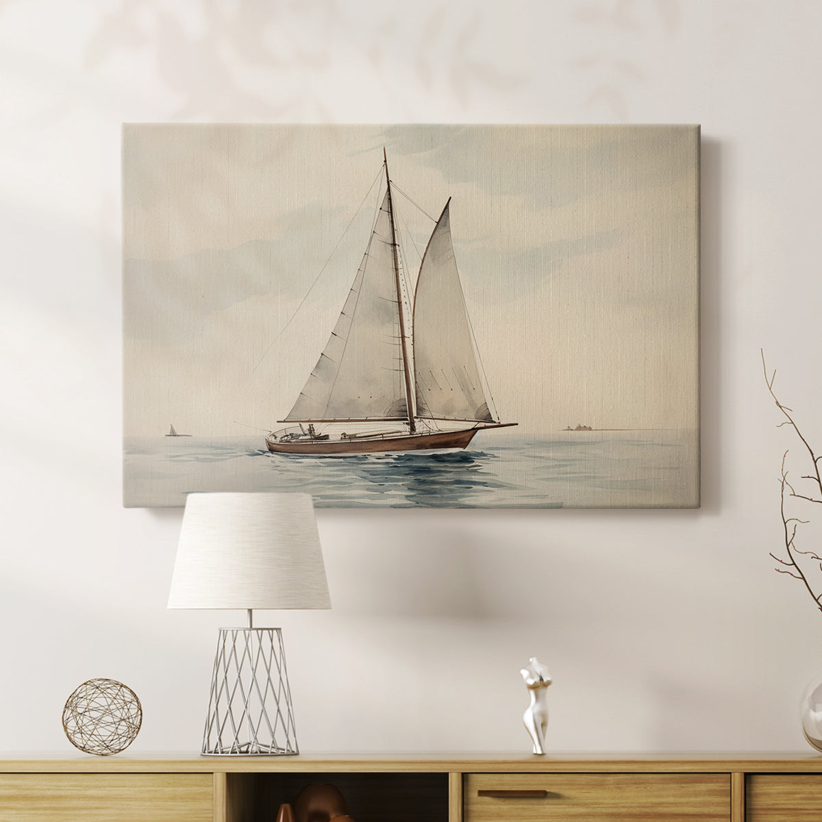 Vintage Nautical I - Canvas Art Print