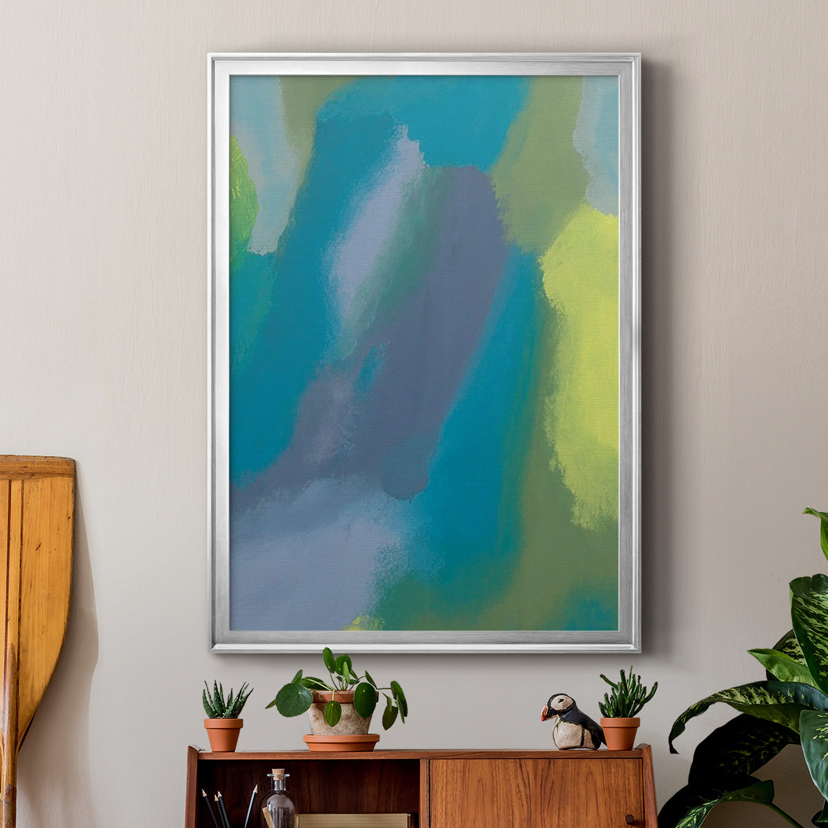 Lost in Memories I - Modern Framed Canvas Print