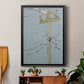 Wires V - Modern Framed Canvas Print