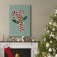 Peppermint Snowman Collection B - Gallery Wrapped Canvas