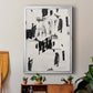 Tiles & Texture Abstract Angles V - Modern Framed Canvas Print