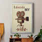 Movie Time III - Modern Framed Canvas Print