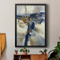 Blast - Modern Framed Canvas Print