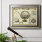 Nautical Map II Premium Framed Canvas- Ready to Hang