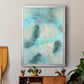 Blue Shift II - Modern Framed Canvas Print