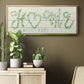 Shiplap Vines Home - Floater Framed Canvas Print