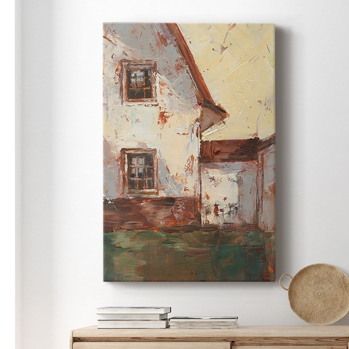 Sunlit Barn I - Canvas Art Print