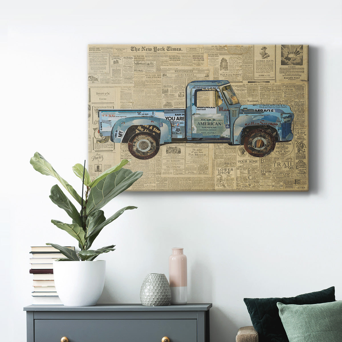 George’s ’53 Ford Premium Gallery Wrapped Canvas - Ready to Hang