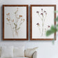 Pressed Botanical I - Premium Framed Canvas 2 Piece Set - Ready to Hang