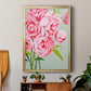 This Year's Peonies II - Modern Framed Canvas Print