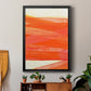 Warm Rays II - Modern Framed Canvas Print