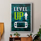 It's Game On III - Modern Framed Canvas Print