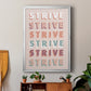 Strive - Modern Framed Canvas Print