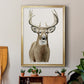 Handsome Whitetail II - Modern Framed Canvas Print