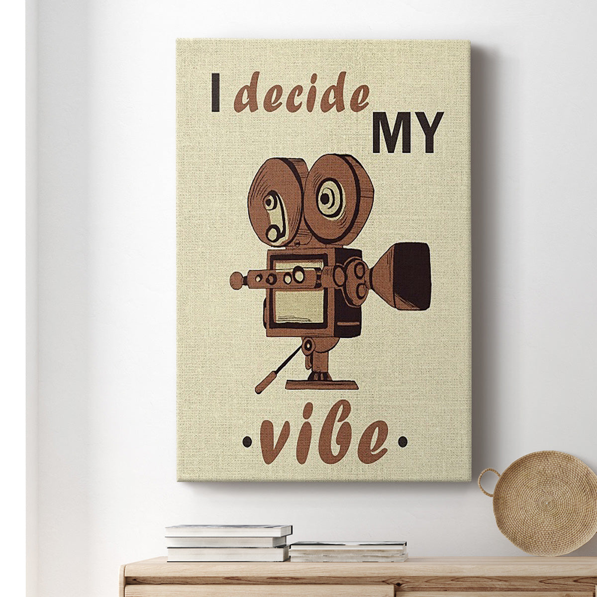 Movie Time III - Canvas Art Print