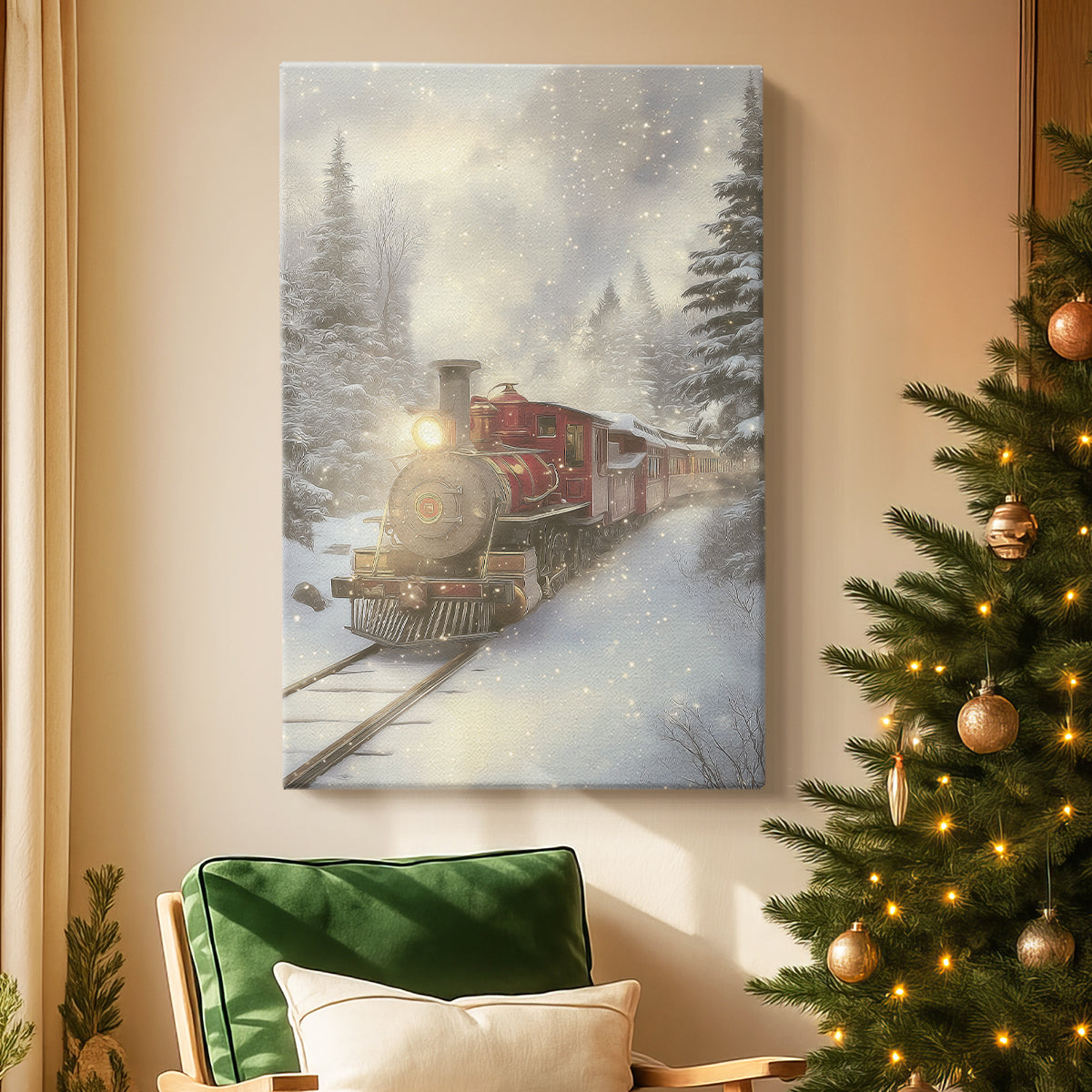 Silver Skies at Dawn - Canvas Art Print