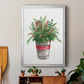 Winter Greens - Modern Framed Canvas Print