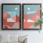 Desert Dreamscape I - Premium Framed Canvas 2 Piece Set - Ready to Hang