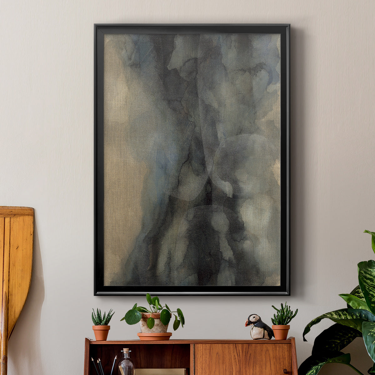 The Winter - Modern Framed Canvas Print