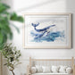 Beautiful Breach - Barnwood Framed Art Print