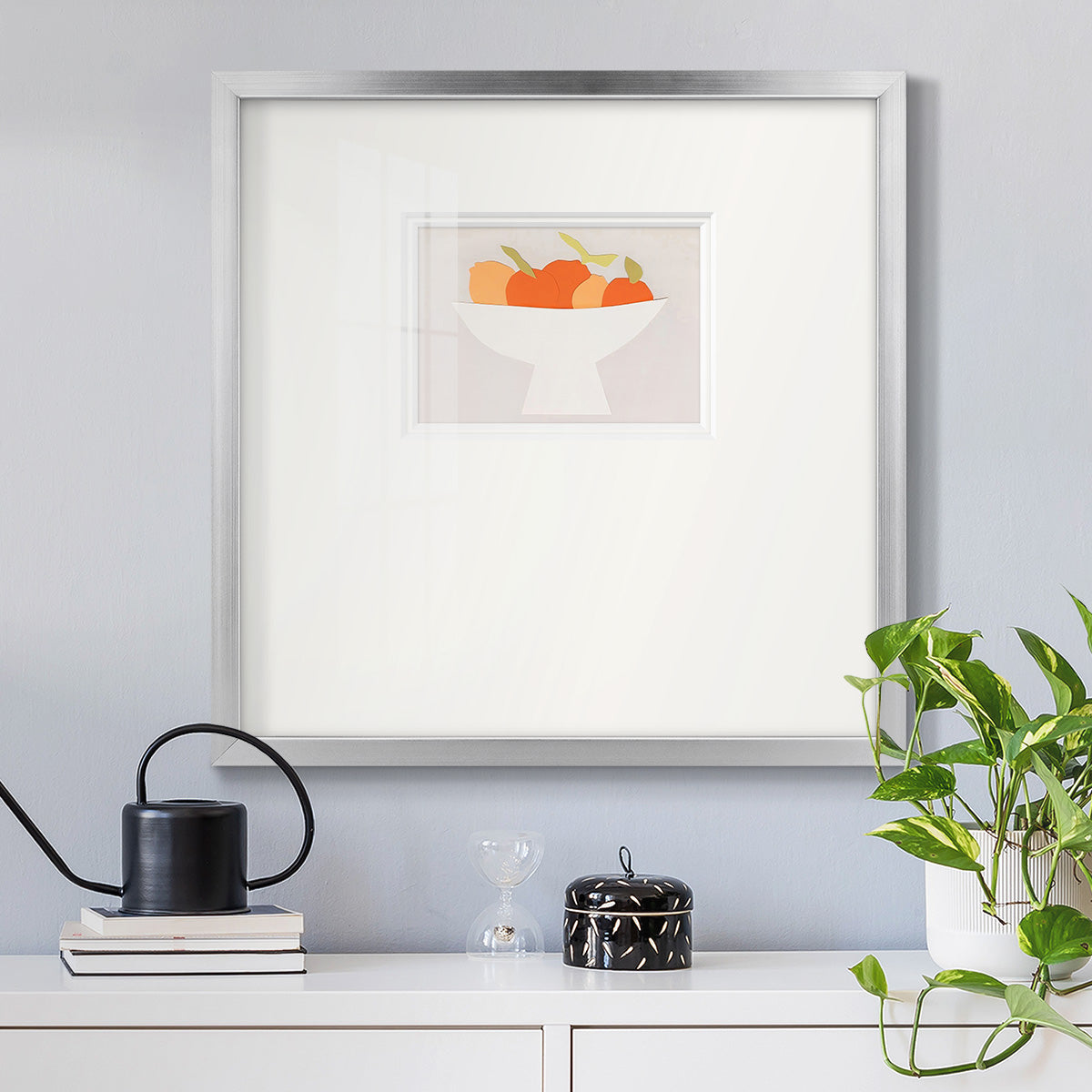 Sumo Citrus I Premium Framed Print Double Matboard