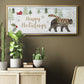 Woodland Christmas Collection D - Floater Framed Canvas Print
