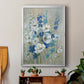 Blue Garden I - Modern Framed Canvas Print