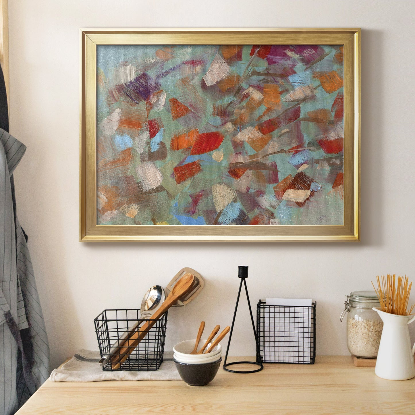 Confetti Party Premium Classic Framed Canvas - Ready to Hang