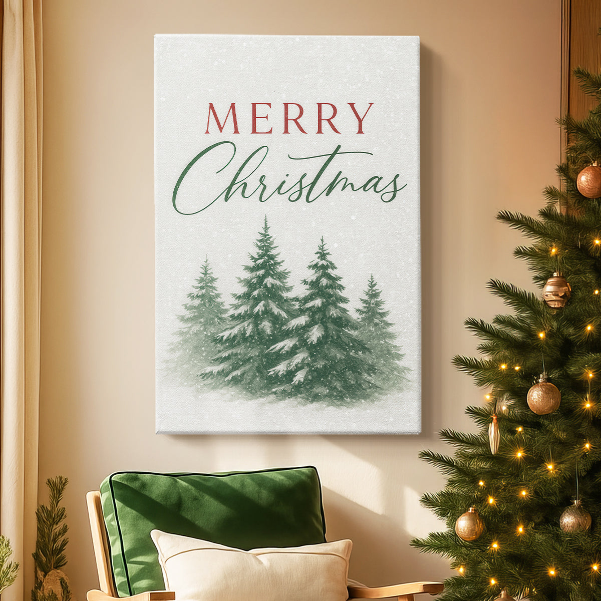 Silver Carol - Canvas Art Print