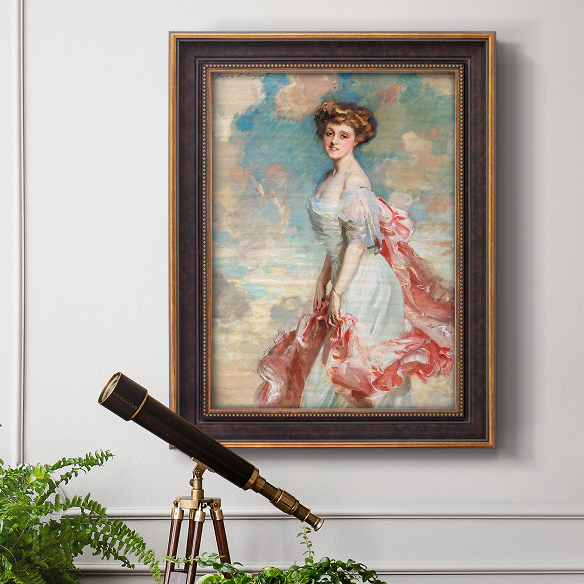 Miss Mathilde Townsend - Ornate Framed Canvas Print